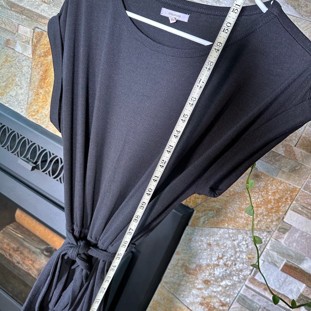 Adorable & SOFT Maurices Dress with Tie & Slit - With Pockets!! - Picture 7 of 8
